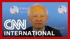 Chinese ambassador to US reacts to Biden press conference