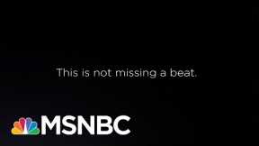 This is Not Missing a Beat. | Kristen Welker | MSNBC