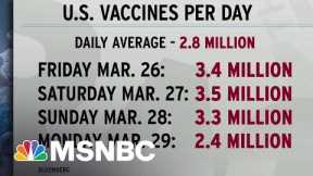 'We Can Get There!': Stunning Pace Of U.S. Vaccinations Puts Pandemic's End In Sight | Rachel Maddow