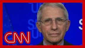 Dr. Fauci reacts to poll finding almost half of Republicans don't want vaccine