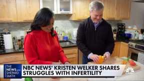 NBC's Kristen Welker shares struggles with infertility