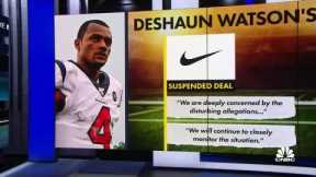 Major brands distance themselves from Deshaun Watson after sexual misconduct allegations