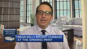 BK buys COIN at the opening print