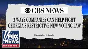 CBS News publishes article targeting Georgia over voting law