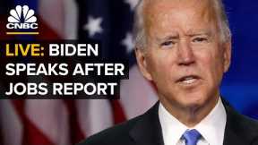 WATCH LIVE: President Biden speaks after strong March jobs report — 4/2/2021