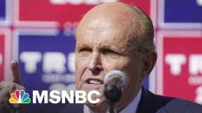 FBI Warned Giuliani In 2019 That Russia Spies Were Targeting Him | The 11th Hour | MSNBC