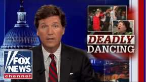 Tucker slams 'absolutely awful' CNN host who berated dancing bride