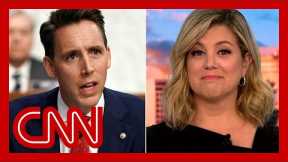 Keilar calls out Republican: Senator, you are not being silenced