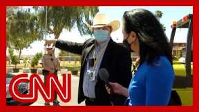 Men with badges tried to stop CNN reporter, but they weren't police