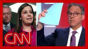 See Jake Tapper's reaction to Rep. Stefanik's remark