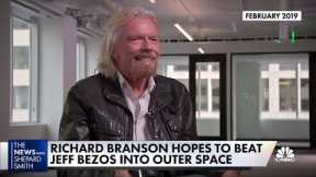Billionaire space race pits Bezos against Branson