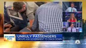 Groups ask government to crack down on unruly airline passengers