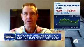 Hawaiian Airlines CEO discusses demand and industry outlook