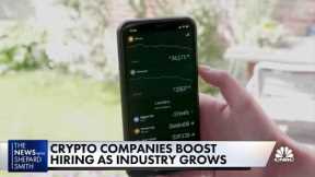 Crypto companies boost hiring as industry grows in popularity