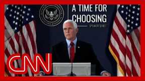 Hear Mike Pence call attempt to decertify election 'un-American'