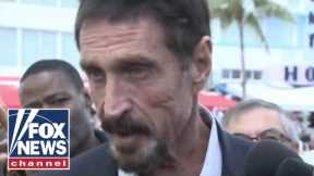 John McAfee claimed his charges were 'politically motivated' before his death