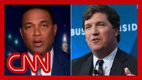 Don Lemon defends Tucker Carlson after confrontation with stranger