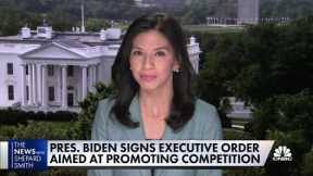 President Biden signs executive order to attack monopolies