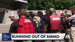 Gun shops running out of ammunition
