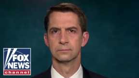 Tom Cotton calls out Biden's 'bold-faced lie' on Afghanistan conflict