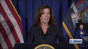 New York Lieutenant Governor Kathy Hochul on Governor Andrew Cuomo Resignation