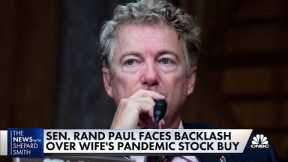 Rand Paul says he forgot to send paperwork disclosing his wife's stock purchase