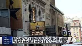 Broadway puts mask and vaccination requirements in place