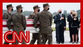 Biden attends dignified transfer of the service members killed in Kabul