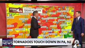Tornadoes touch down in Central Jersey, threaten NYC