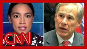 'Disgusting': Ocasio-Cortez reacts to Abbott's comments on rape victims