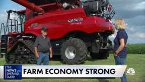 Farmers benefit from higher prices