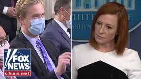 Peter Doocy asks Psaki about White House refusal to give migrant numbers