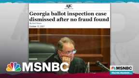 Judge Stomps Out Trump Big Lie Case In Georgia And Triggers Trump Tantrum