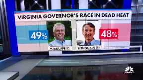 Virginia governor's race a toss-up
