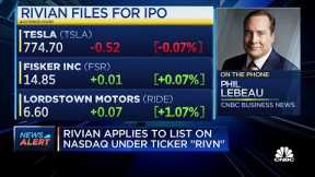 EV company Rivian files for IPO