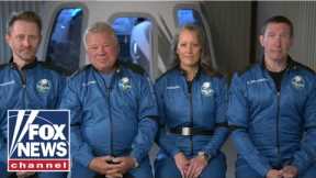 William Shatner previews upcoming Blue Origin space flight