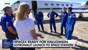 SpaceX to launch astronauts to space station on Halloween