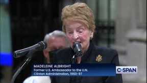 Madeleine Albright Tribute to Colin Powell