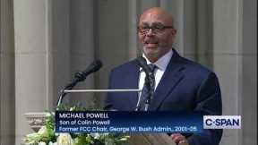Michael Powell Tribute to his Father Colin Powell