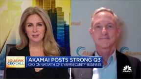 Akamai CEO on strong Q3 earnings after high-profile cybersecurity attacks