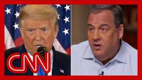 Christie reveals Trump's moment that made him feel sick