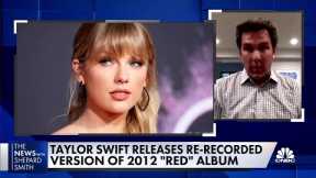 Taylor Swift re-releases 'Red' album