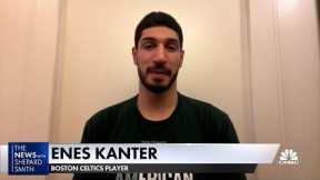 NBA's Enes Kanter on questions about China's human rights abuses