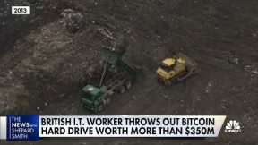 The search for bitcoin lost in a landfill