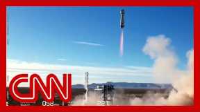 Blue Origin rocket launches Michael Strahan to space