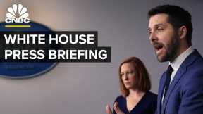 LIVE: White House press sec. Jen Psaki and NEC Director Brian Deese holds a briefing — 12/9/21