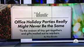 The end of the holiday office party?