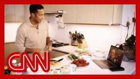 Don Lemon cooks a Louisiana classic, but needs his mom’s help