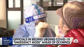 Beijing enters 'emergency mode' ahead of Olympics