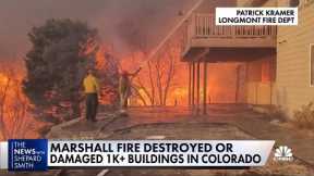 Body camera footage shows the devastation of Colorado fires